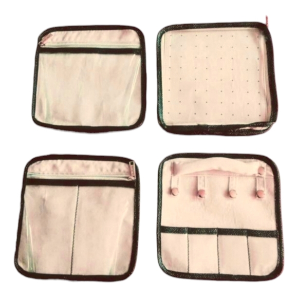 Ming Wang Pebbled Vegan Leather Travel Bag - Picture 6 of 6